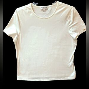 St John Elegant White Women's Top